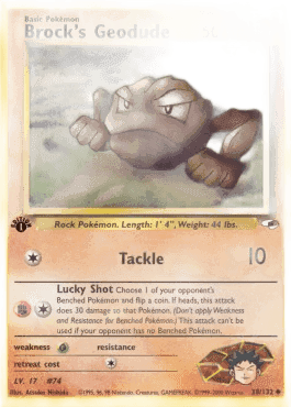 Brock's Geodude (Tackle)