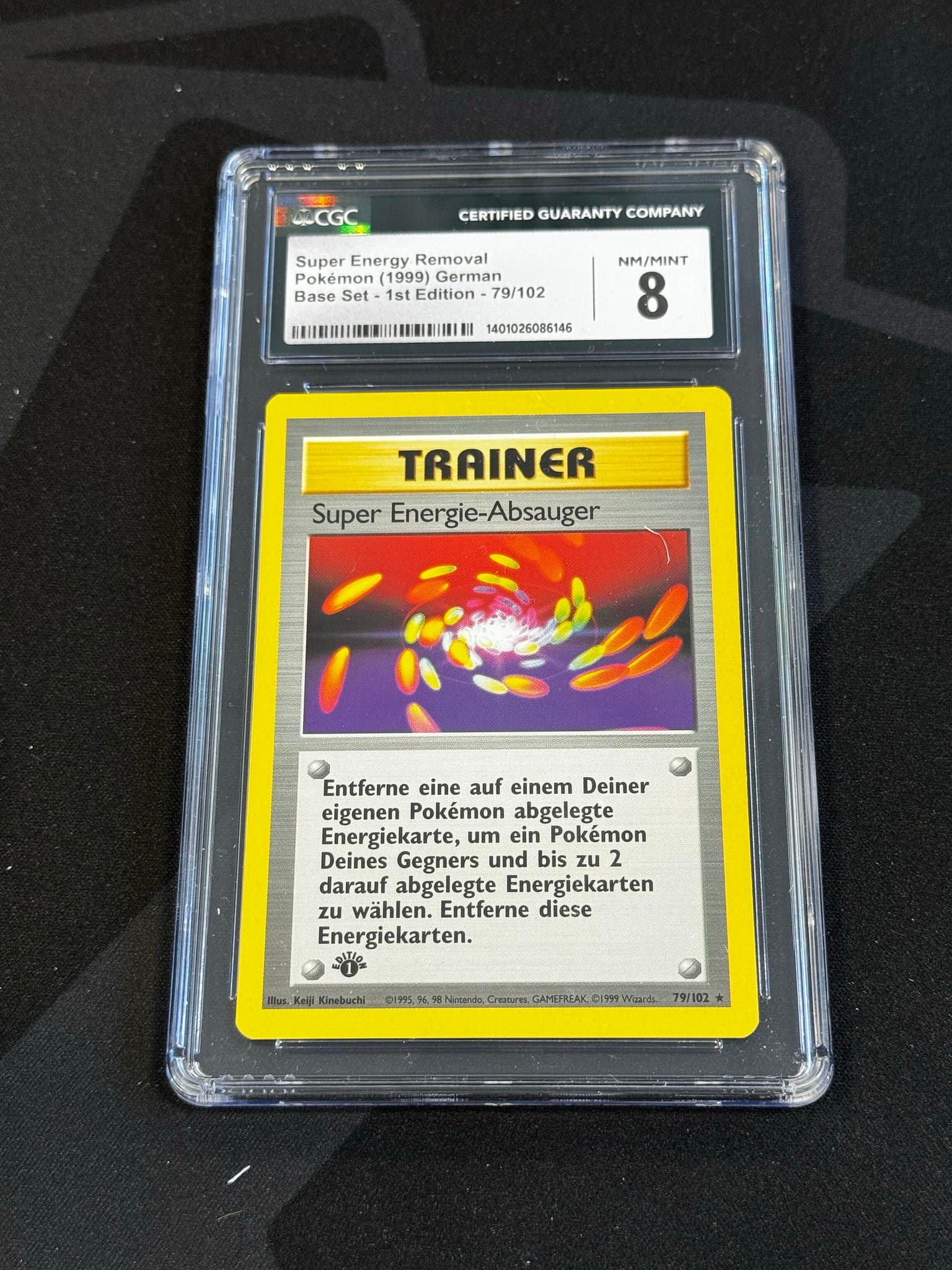 Super Energy Removal - BS 79 - German - CGC 8