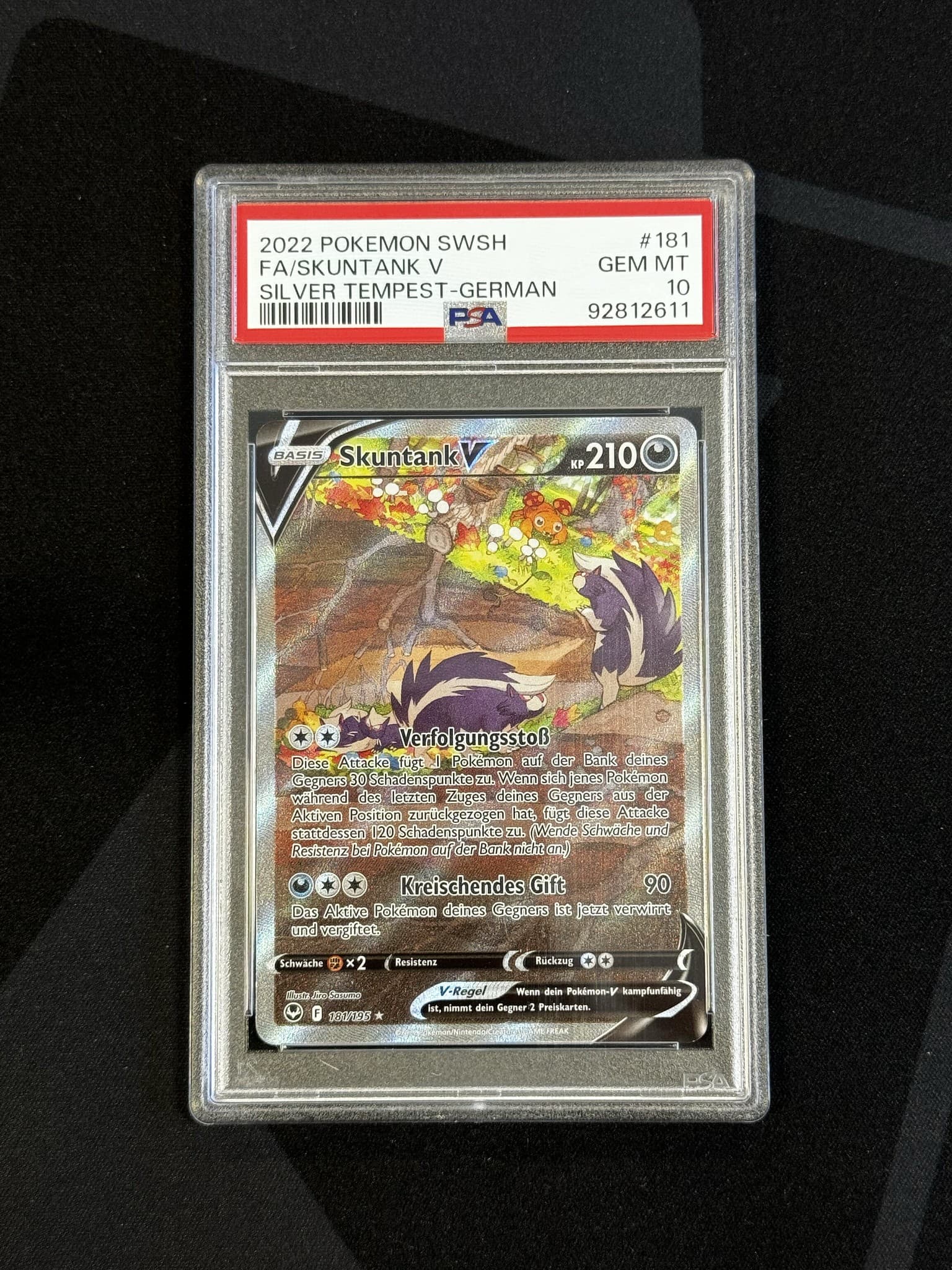 Skuntank V - STE 181 - German - PSA 10
