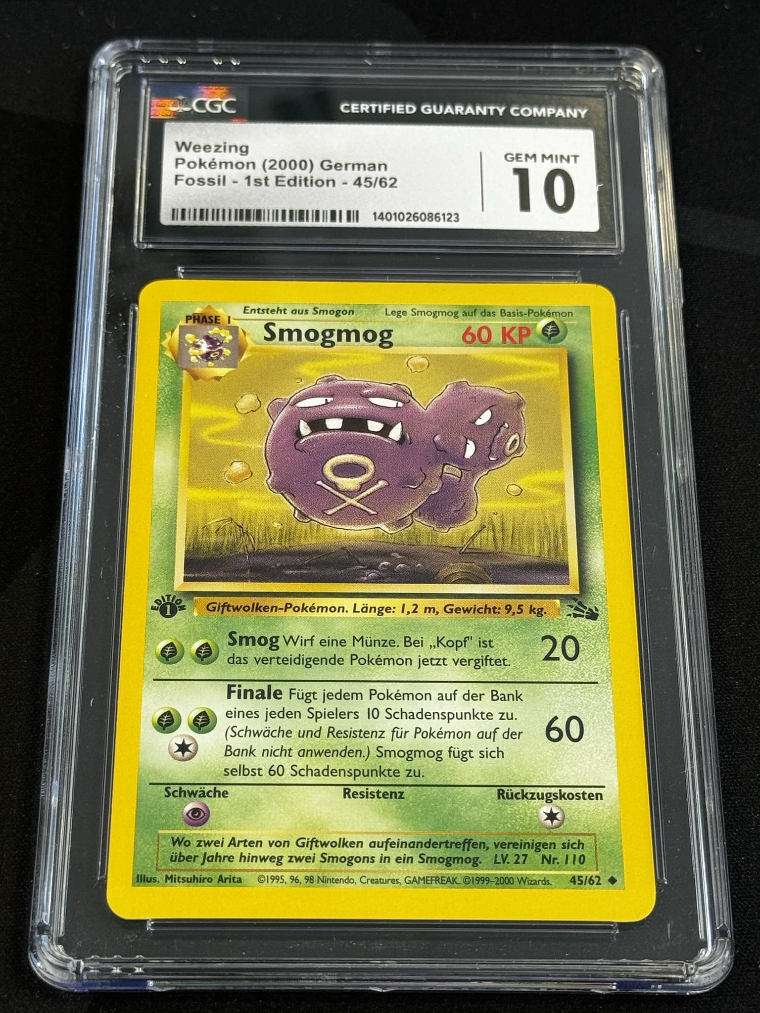 Weezing - FO 45 - German - CGC 10