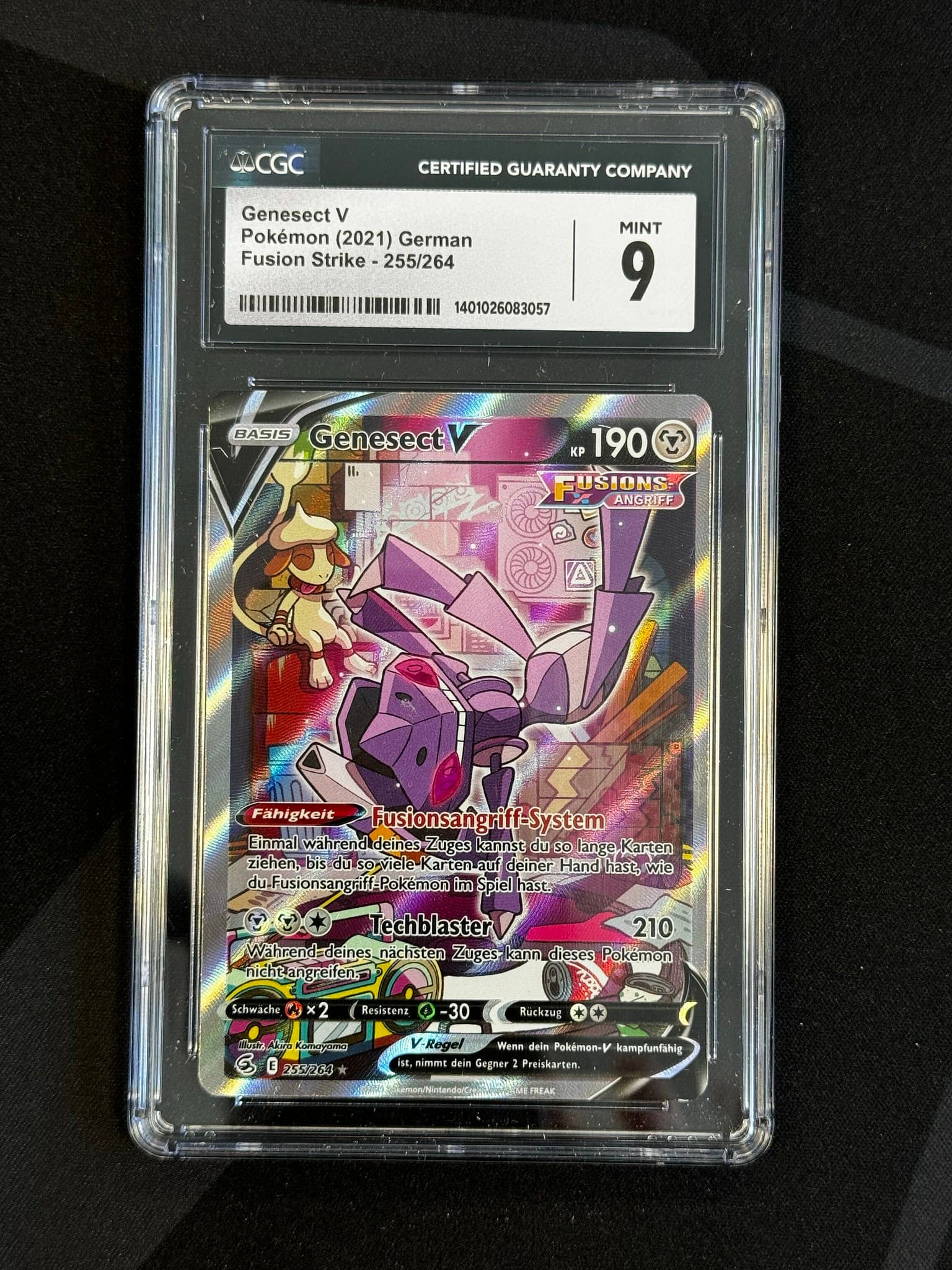 Genesect V - FST 255 - German - CGC 9