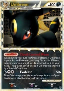 Umbreon (Cloud-Covered Moon)