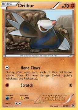 Drilbur (Hone Claws)