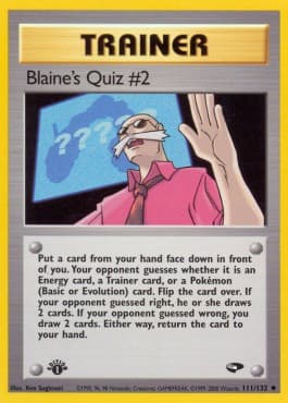 Blaine's Quiz 2