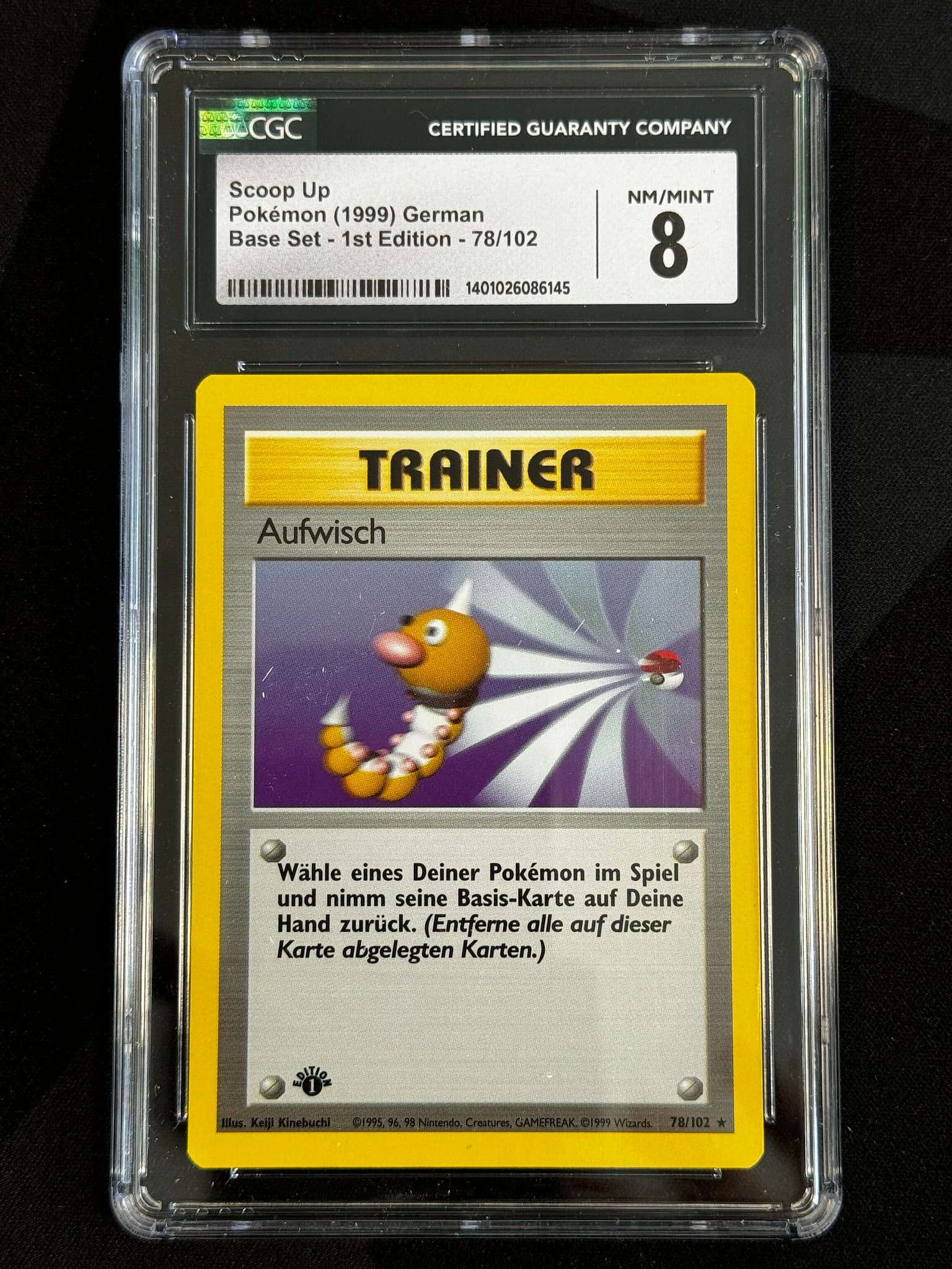 Scoop Up - BS 78 - German - CGC 8