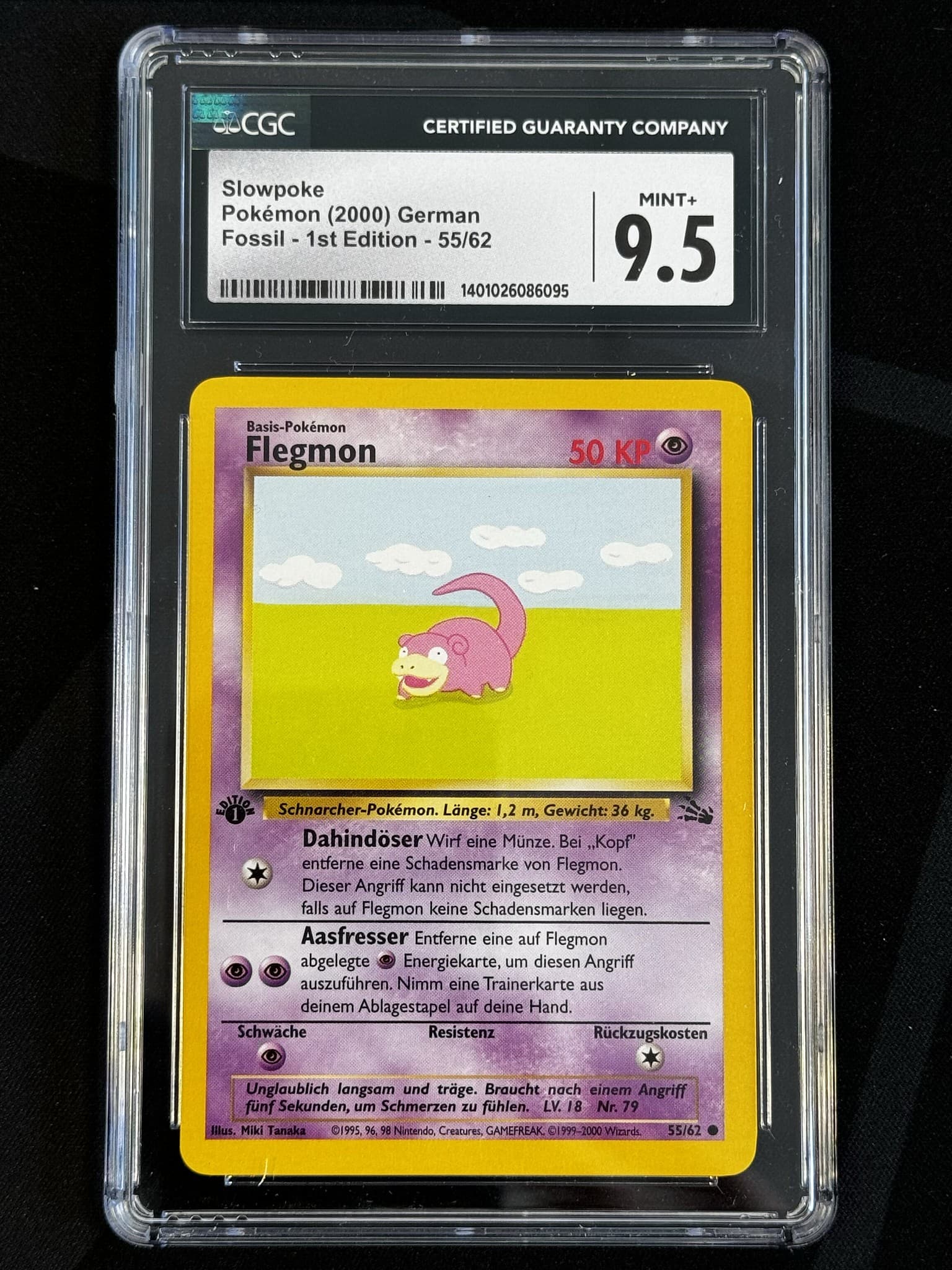 Slowpoke - FO 55 - German - CGC 9.5