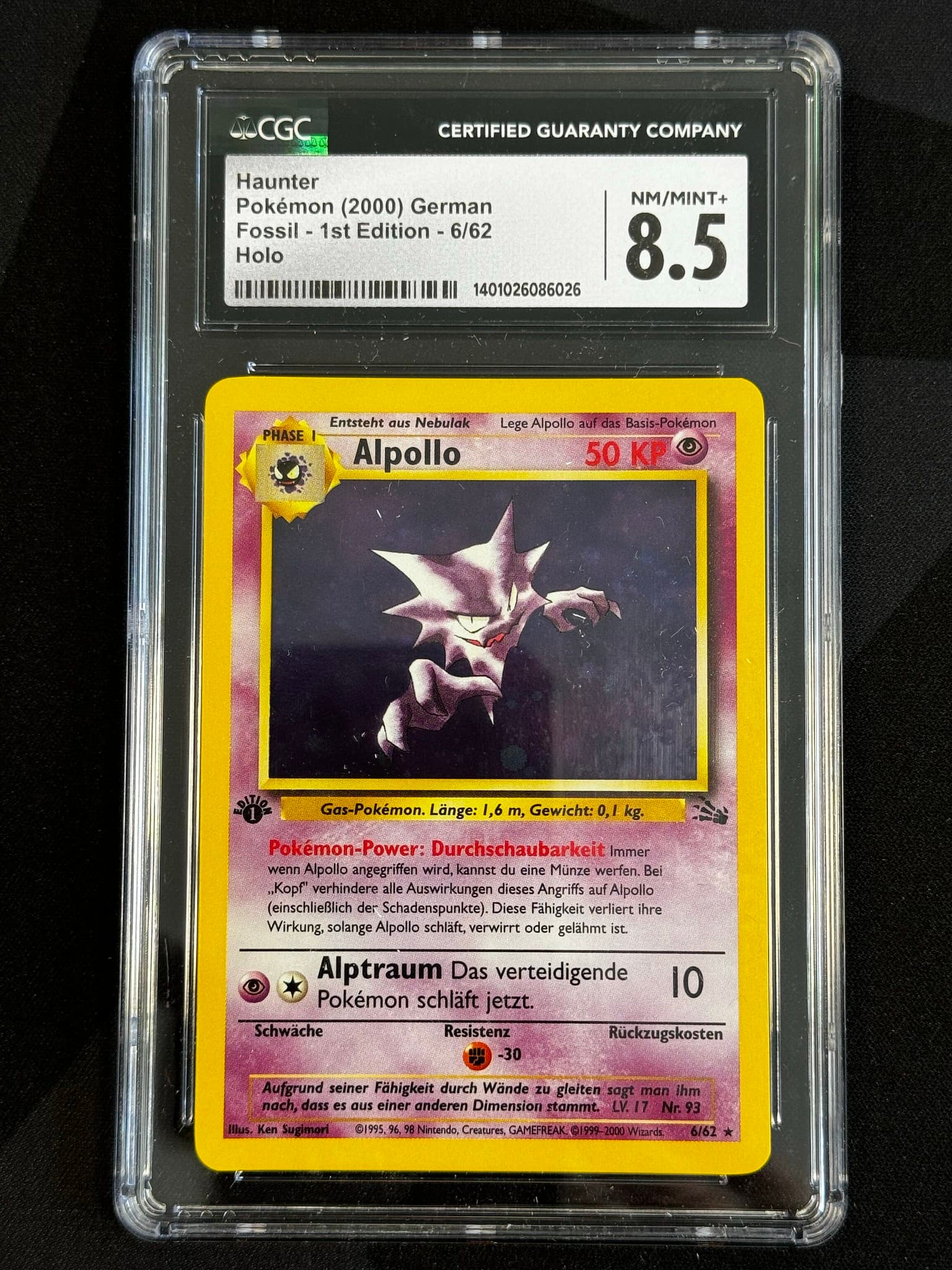 Haunter - FO 6 - German - CGC 8.5