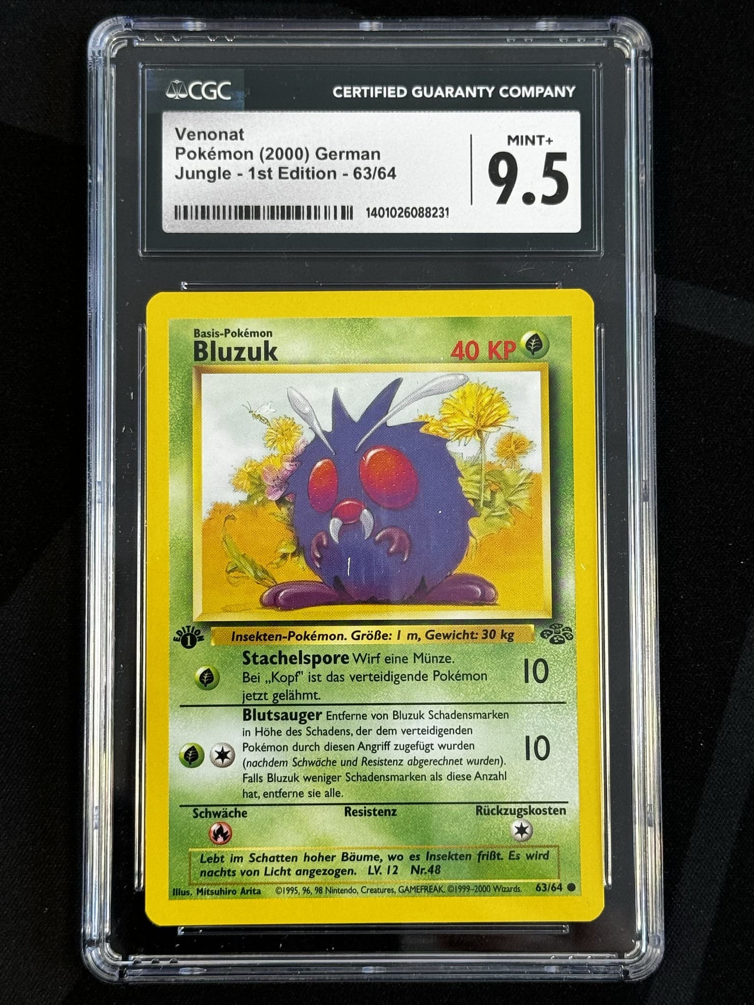 Venonat - JU 63 - German - CGC 9.5