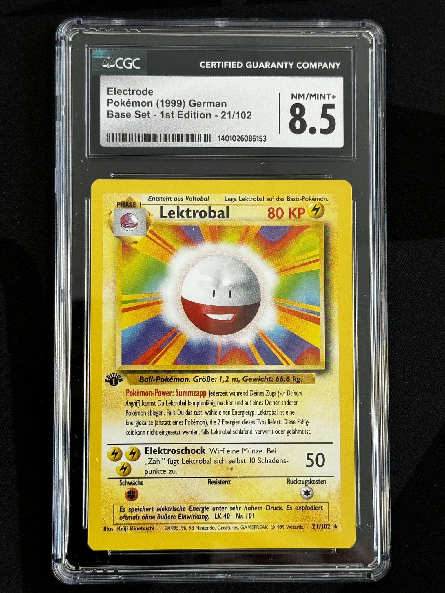 Electrode - BS 21 - German - CGC 8.5