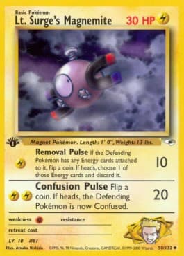 Lt. Surge's Magnemite (Removal Pulse)