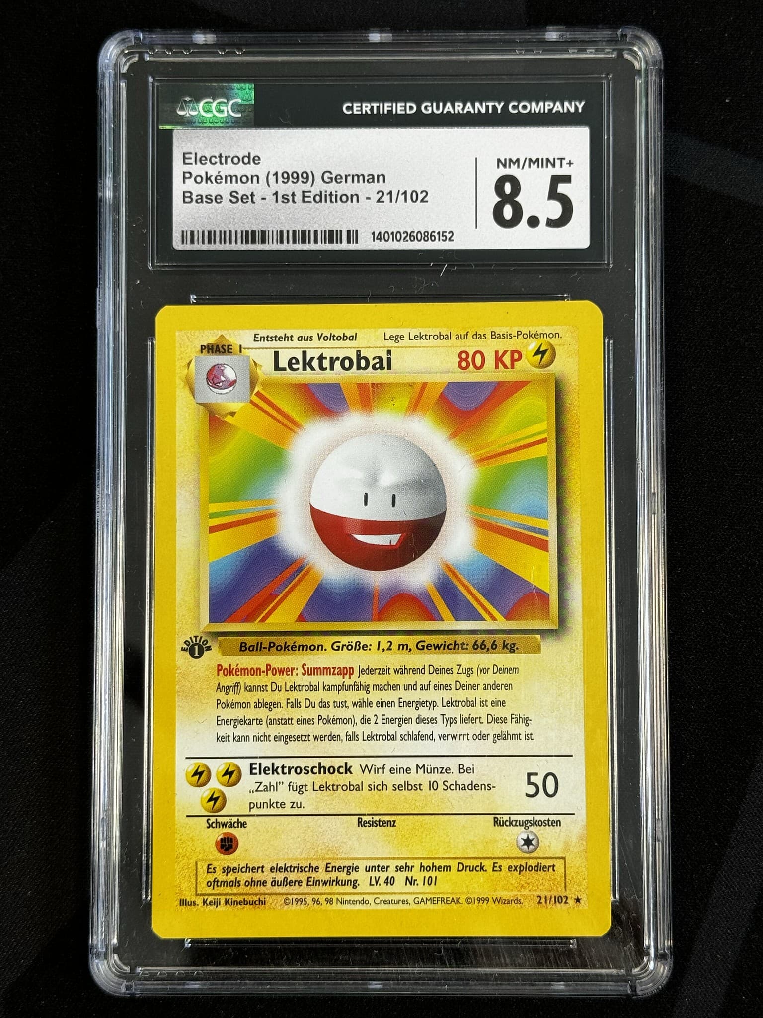 Electrode - BS 21 - German - CGC 8.5