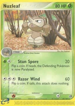 Nuzleaf (Stun Spore)