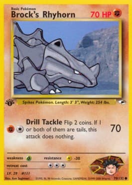 Brock's Rhyhorn (Drill Tackle)