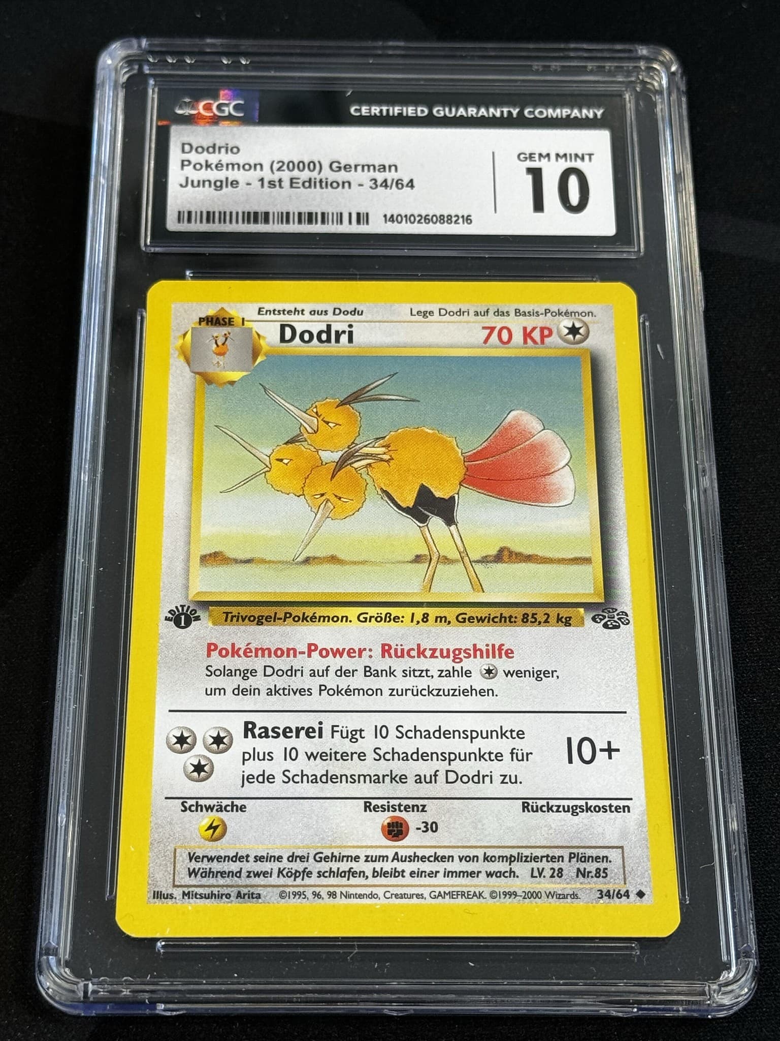 Dodrio - JU 34 - German - CGC 10