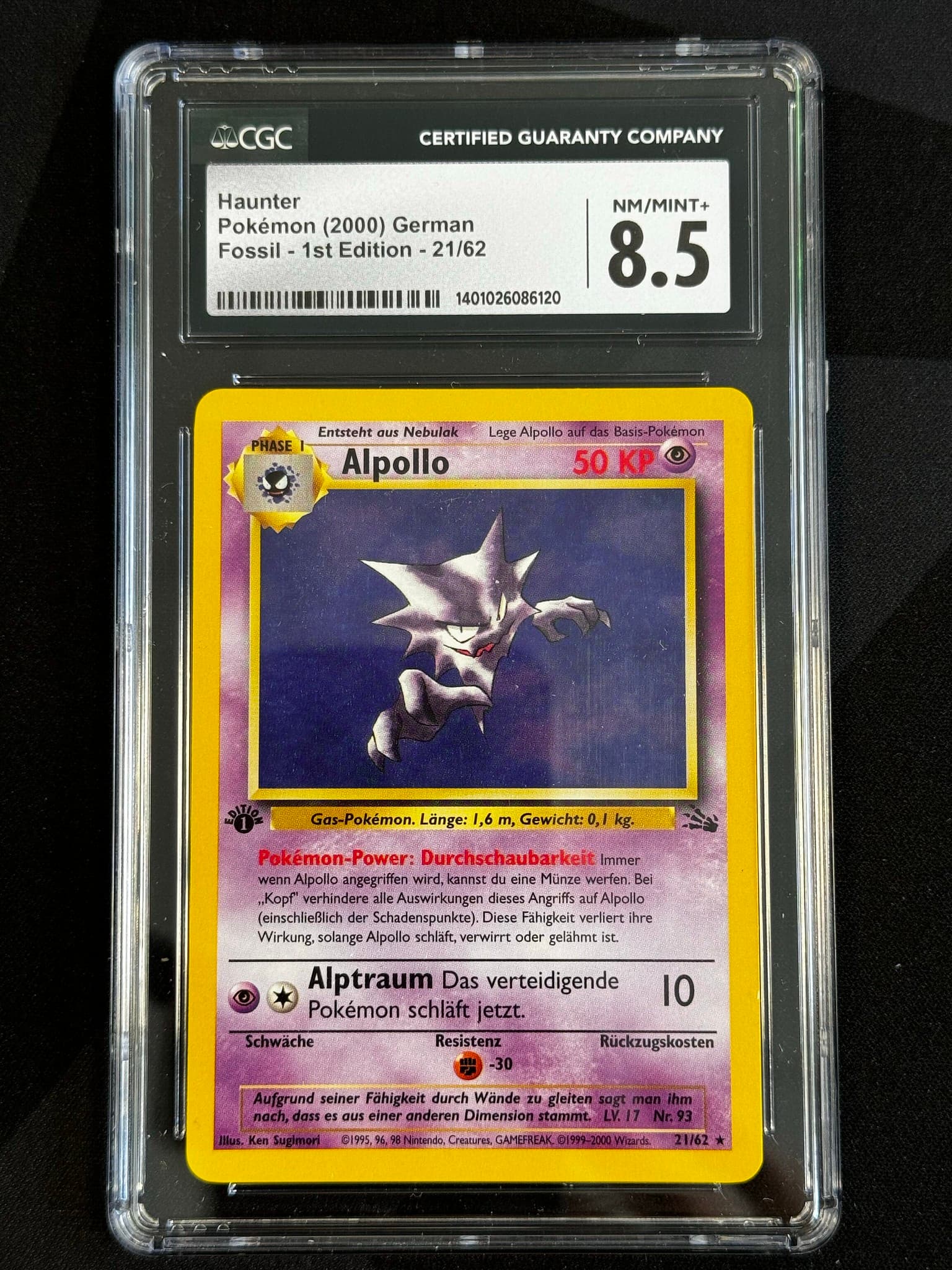 Haunter - FO 21 - German - CGC 8.5