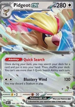 Pidgeot ex