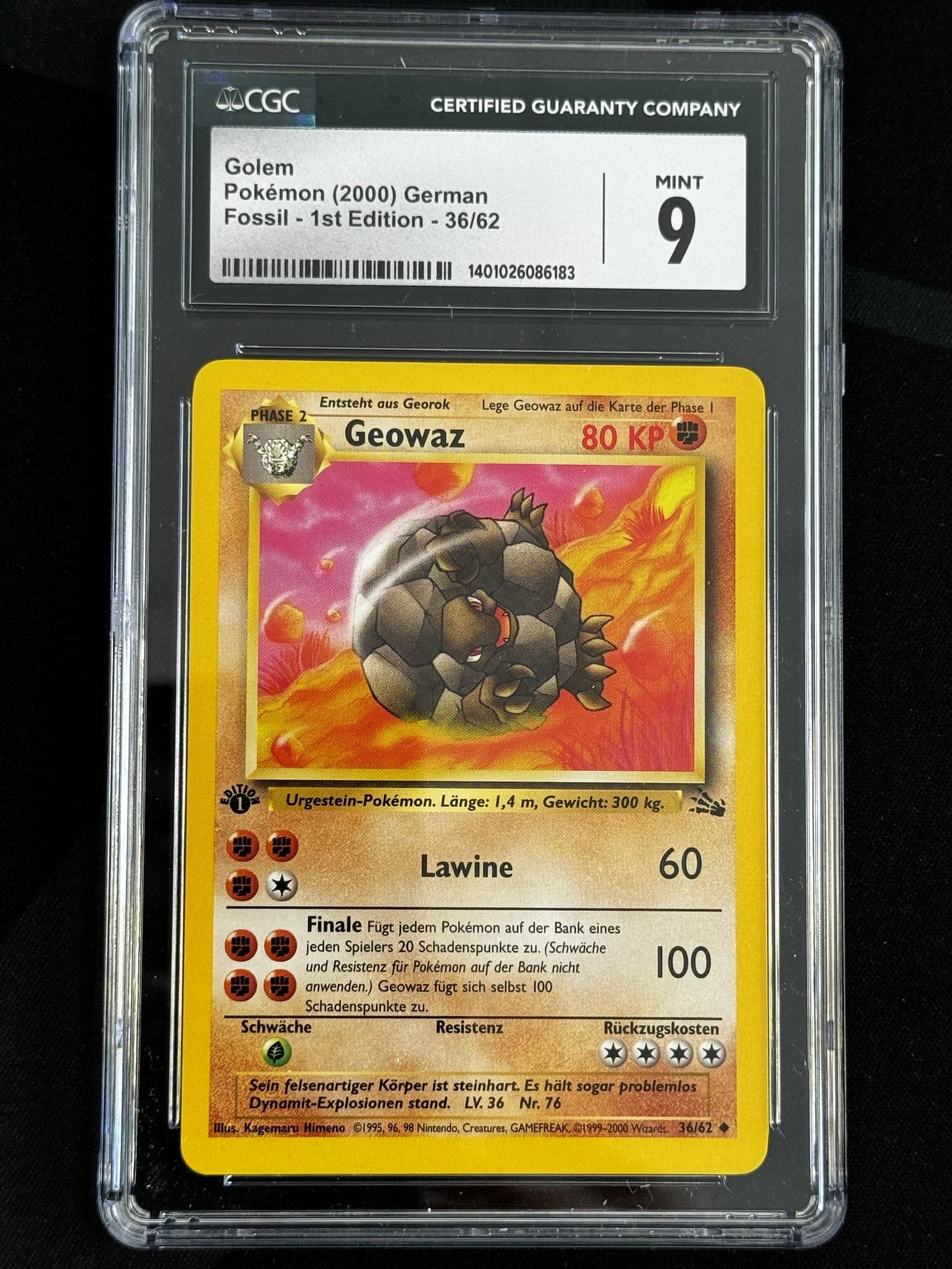Golem - FO 36 - German - CGC 9