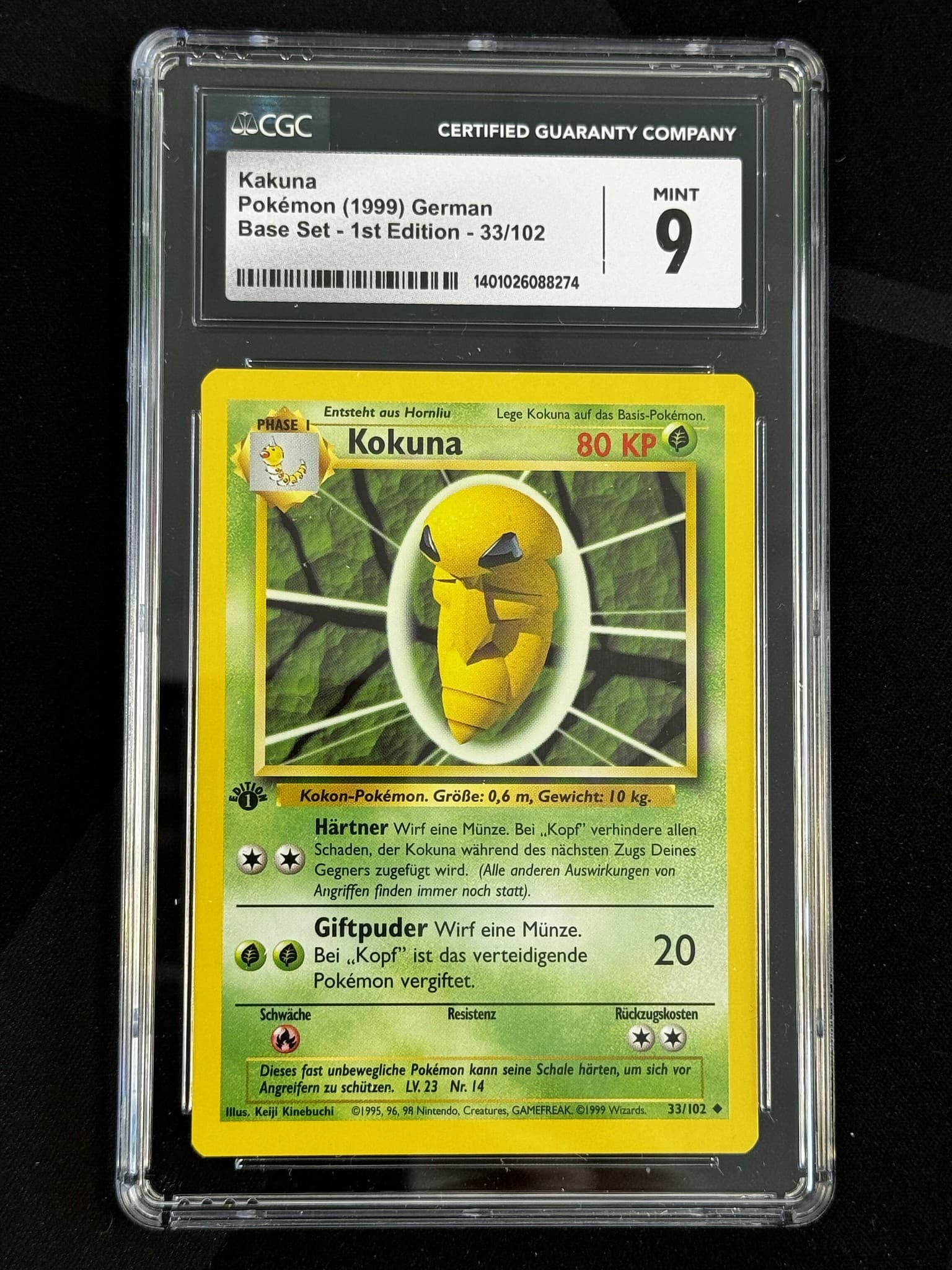 Kakuna - BS 33 - German - CGC 9