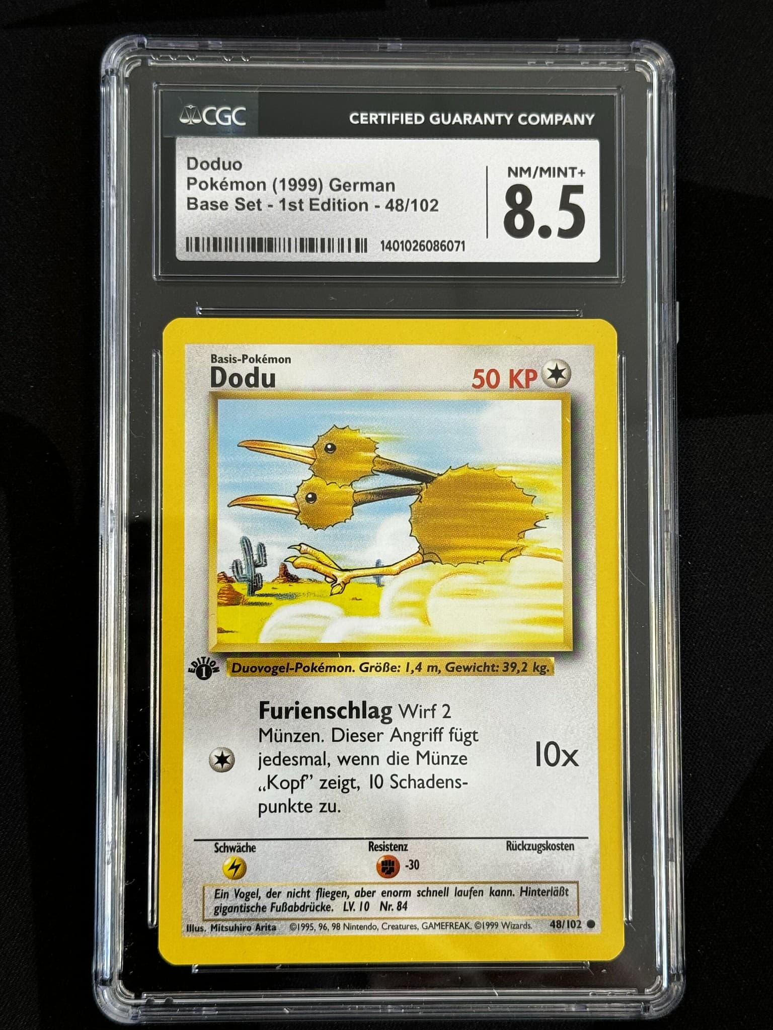 Doduo - BS 48 - German - CGC 8.5