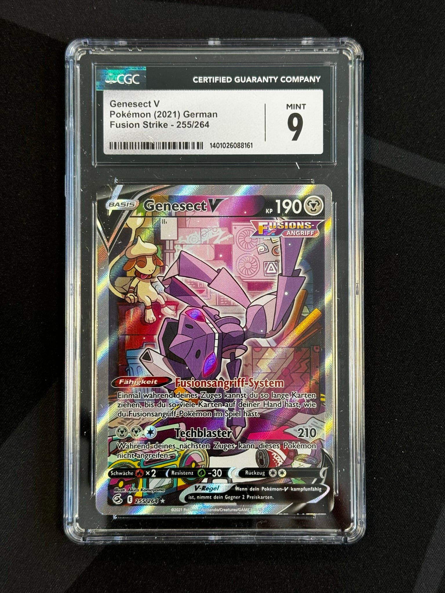 Genesect V - FST 255 - German - CGC 9