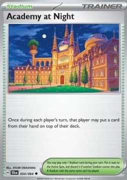 Academy at Night