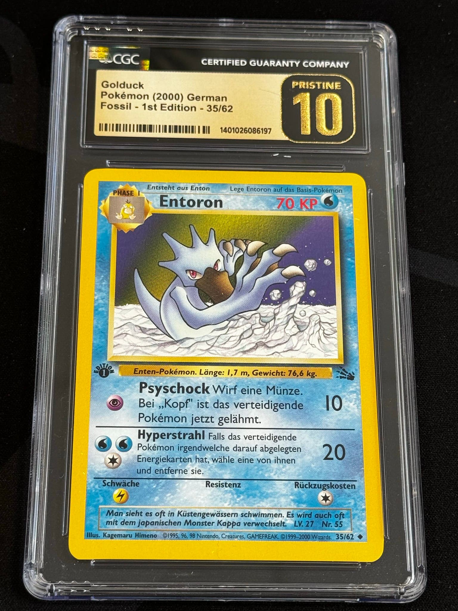 Golduck - FO 35 - German - CGC 10