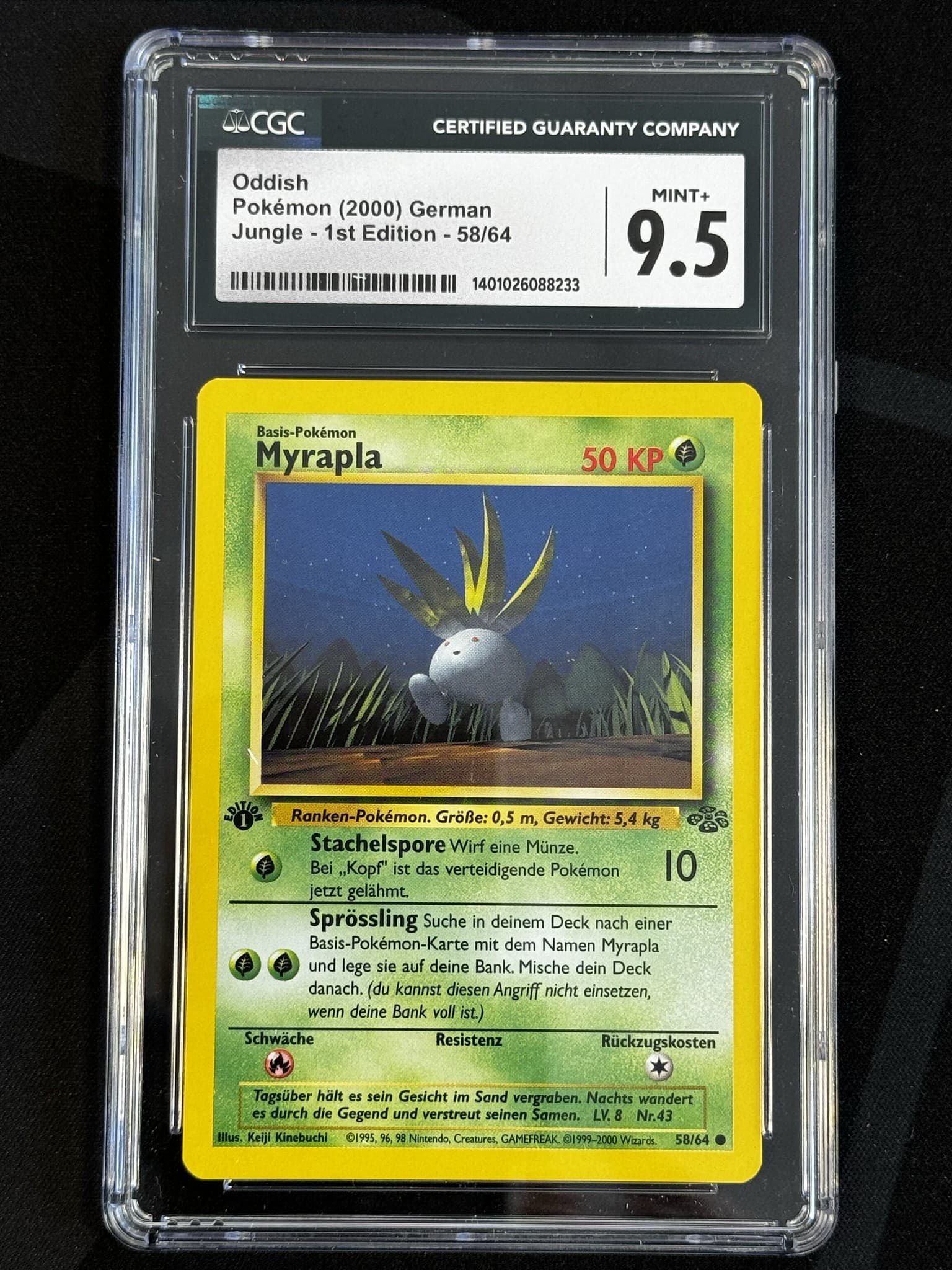 Oddish - JU 58 - German - CGC 9.5
