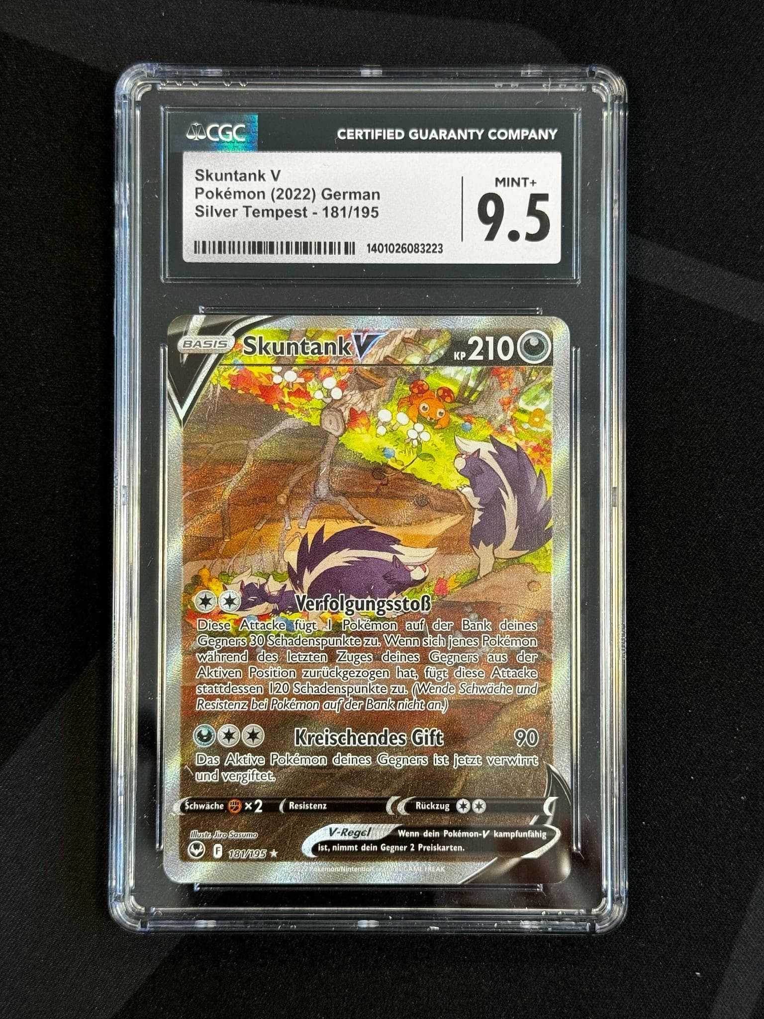 Skuntank V - STE 181 - German - CGC 9.5