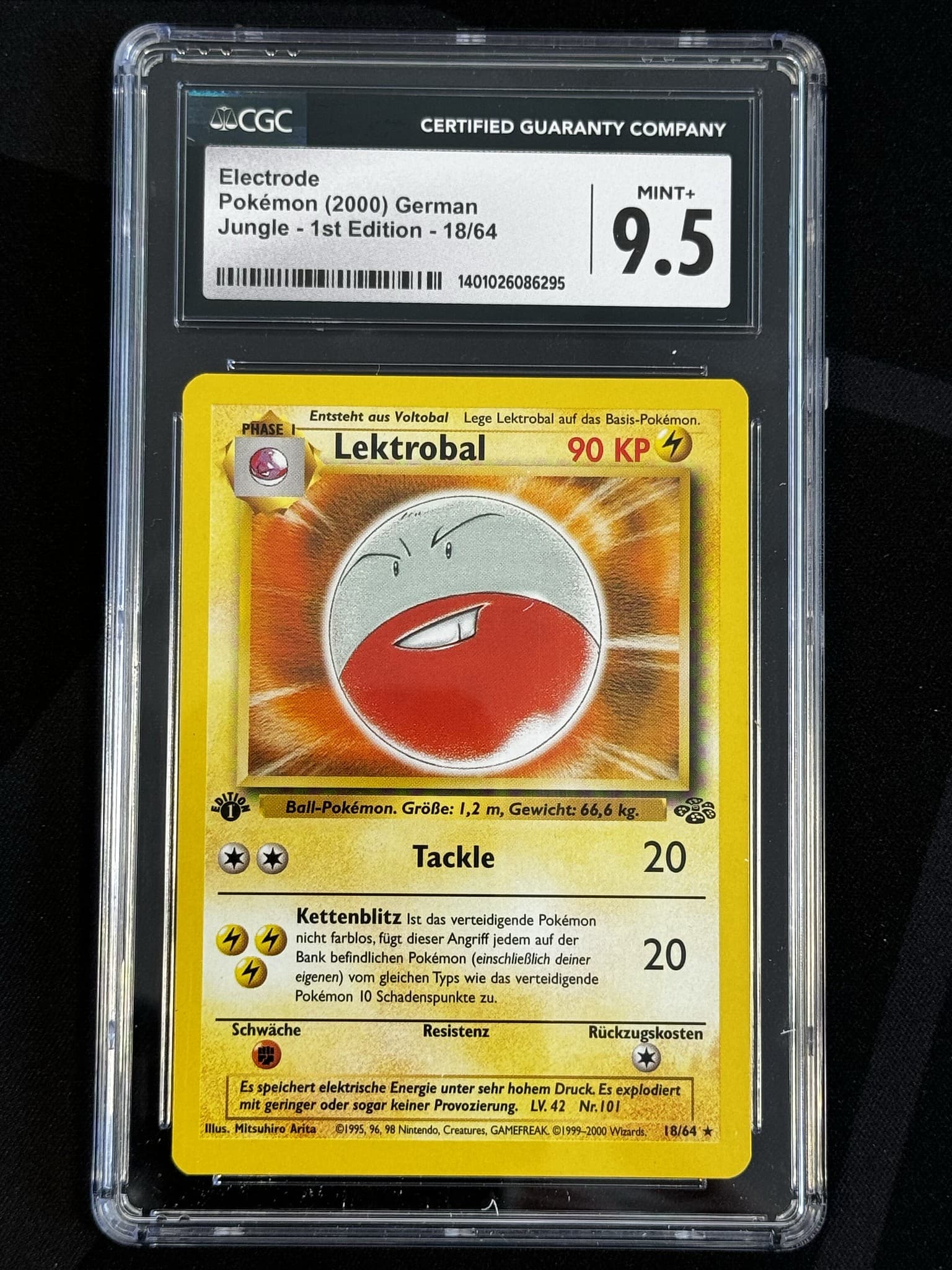 Electrode - JU 18 - German - CGC 9.5