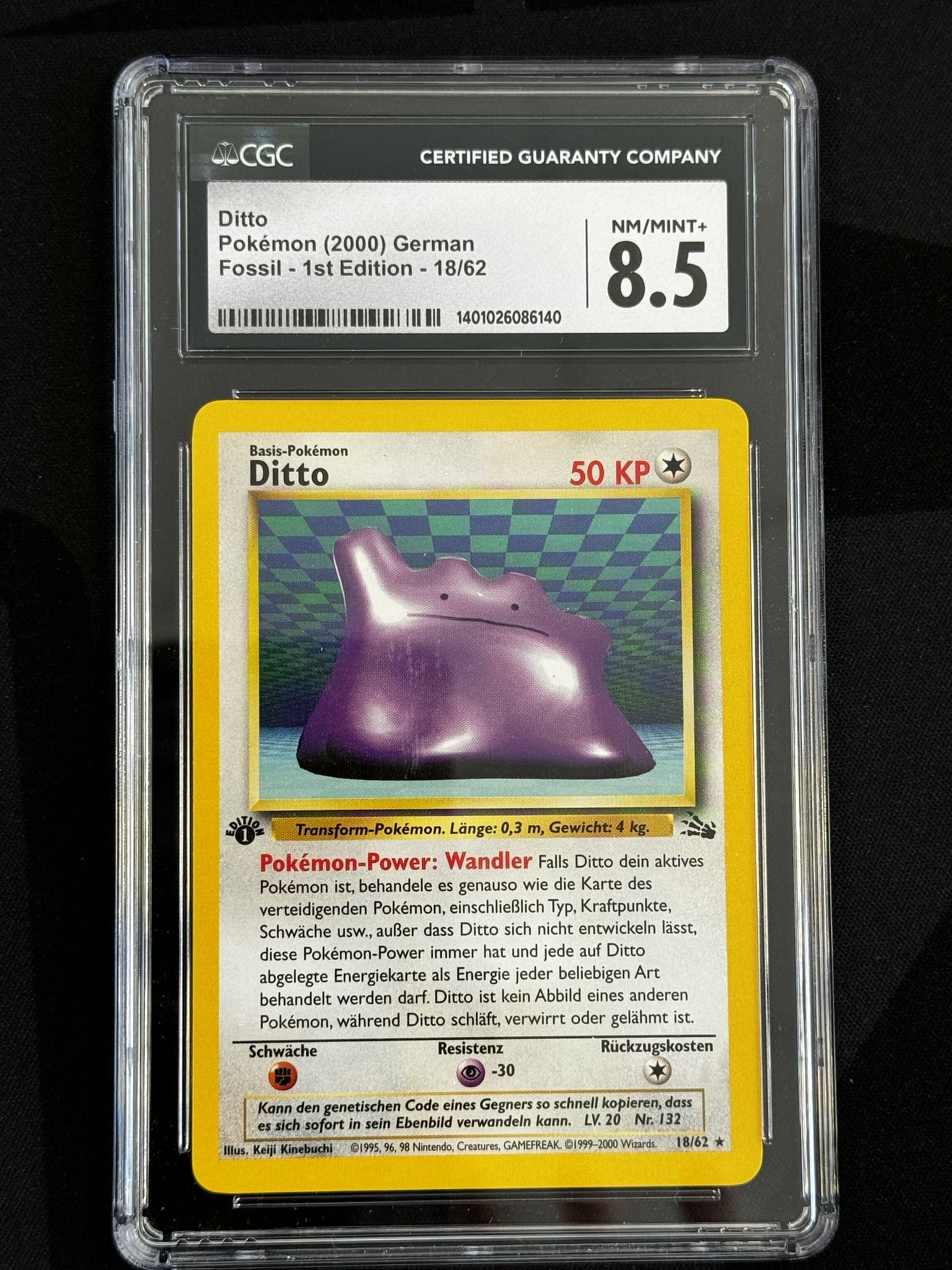 Ditto - FO 18 - German - CGC 8.5