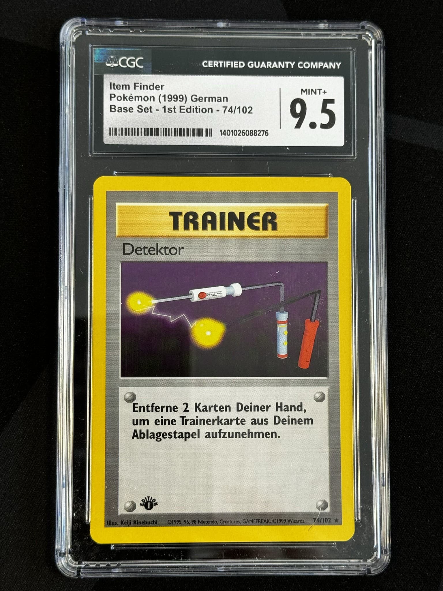 Item Finder - BS 74 - German - CGC 9.5
