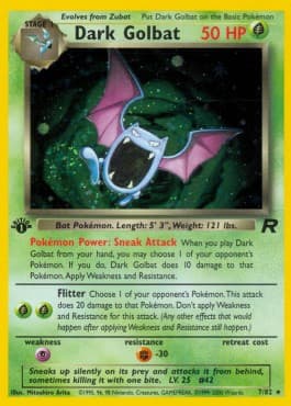 Dark Golbat (Holo)