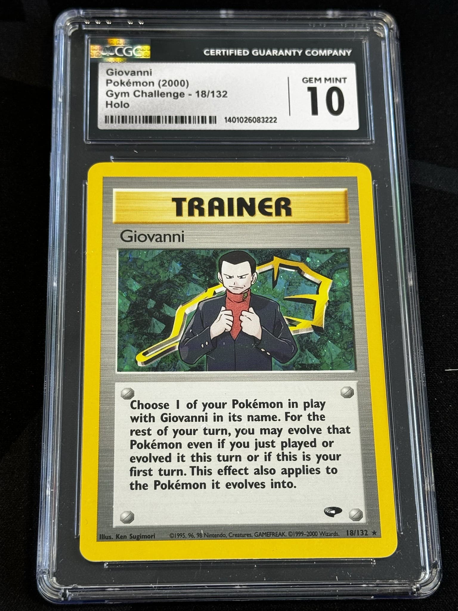 Giovanni (Holo) - GC 18 - English - CGC 10
