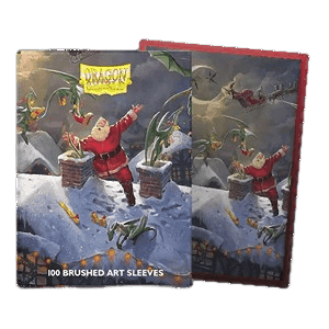 100 Dragon Shield Sleeves - Brushed Christmas 2023