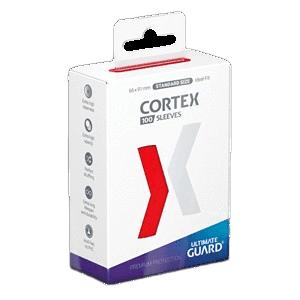 100 Ultimate Guard Cortex Sleeves (Red)