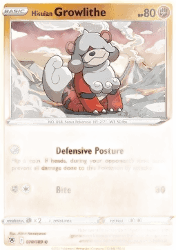 Hisuian Growlithe