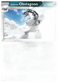 Galarian Obstagoon