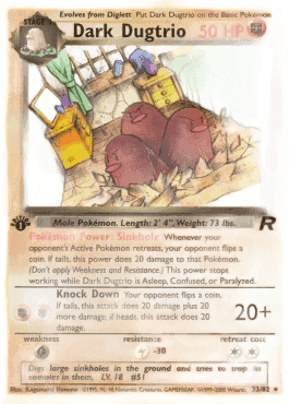 Dark Dugtrio