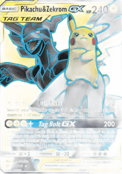 Pikachu & Zekrom GX