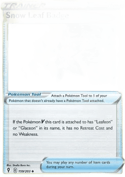 Snow Leaf Badge