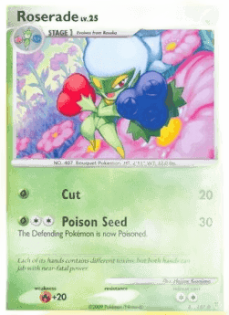Roserade Lv.25