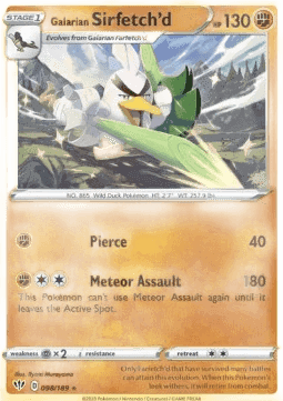 Galarian Sirfetch'd