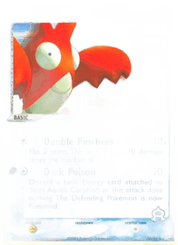 Team Aqua's Corphish (Double Pinchers)