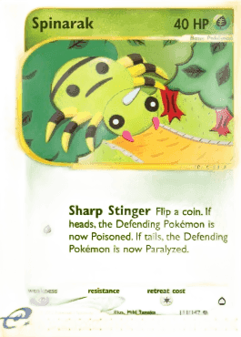 Spinarak (Sharp Stinger)