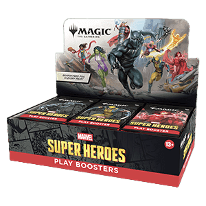 Magic The Gathering | Marvel Super Heroes Play Booster Box - German