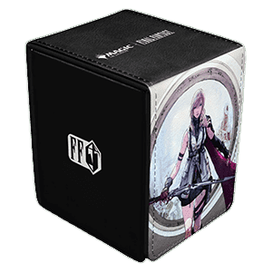 Magic The Gathering FINAL FANTASY Lightning Army of One Alcove Flip Deck Box