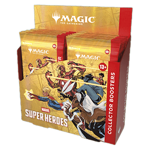 Magic The Gathering | Marvel Super Heroes Collector Booster Box - English