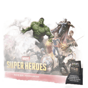 Magic The Gathering | Marvel Super Heroes Heroes United Scene Box - English