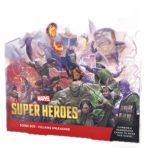 Magic The Gathering | Marvel Super Heroes Villains Unleashed Scene Box - English