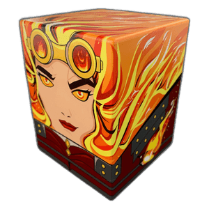 Ultimate Guard Chandra Nalaar Spiel Essen 2024 Squaroe Boulder Deck Case 100+